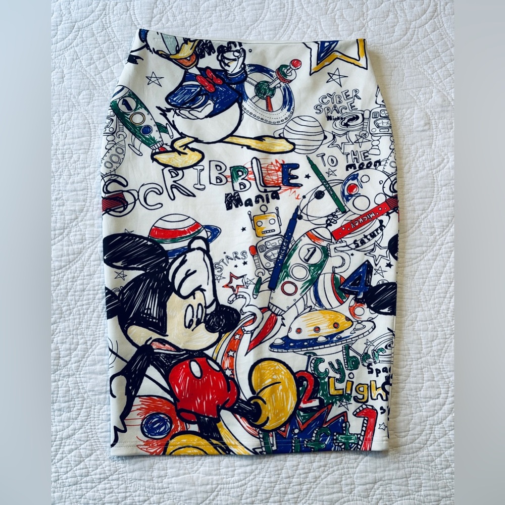 Glory Connection Womens Back Zip Scribble Space P… - image 6